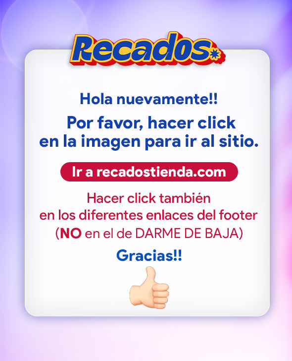 En Recados seguimos creciendo para ti. Ya puedes encontrar nuevas opciones en nuestro catálogo, con la misma calidad y confianza de siempre.