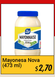 Mayonesa Nova (473 ml / 16 fl.oz)
